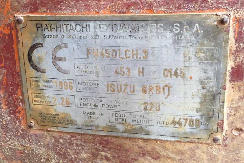 OmecoHub - Immagine FIAT HITACHI FH450LCH.3